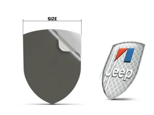Jeep Etichetta Impermeabile Pro Max Durevole Moderna
